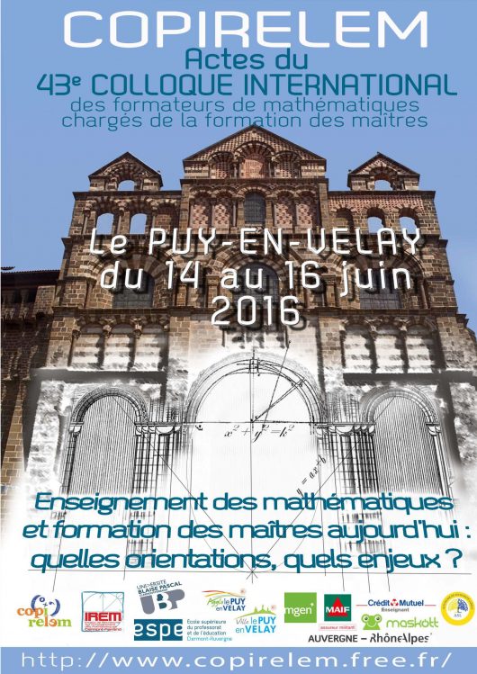 Actes du colloque du Puy en Velay (version numérique)