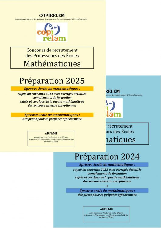 Lot de 2 annales : Prépa 2024 + Prépa 2025