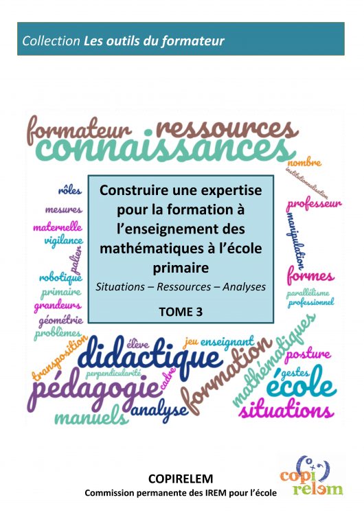 Construire une expertise pour la formation Tome 3