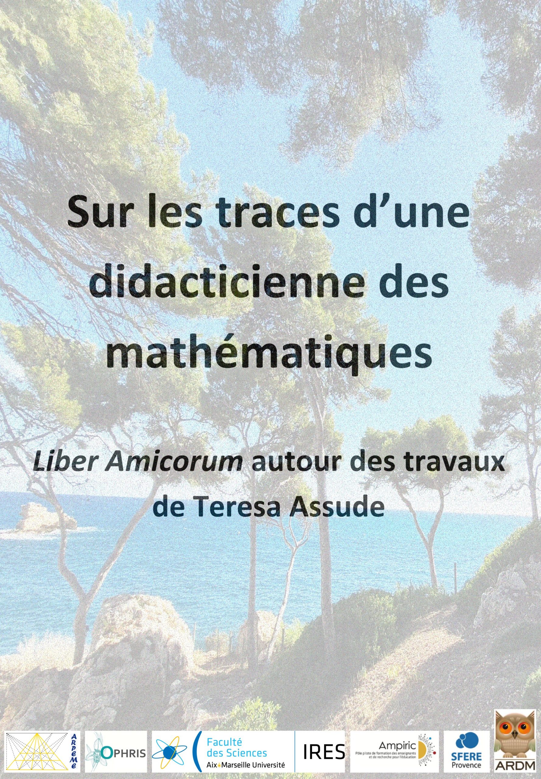 Sur les traces d'une didacticienne des mathématiques - Liber Amicorum autour des travaux de Teresa Assude